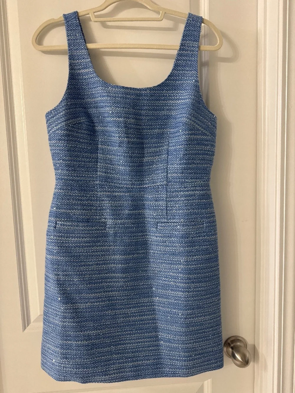 J crew sheath tweed